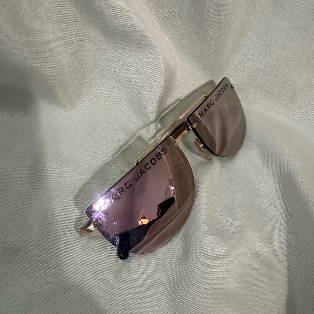 Marc Jacobs Metallic Gold Sunglasses